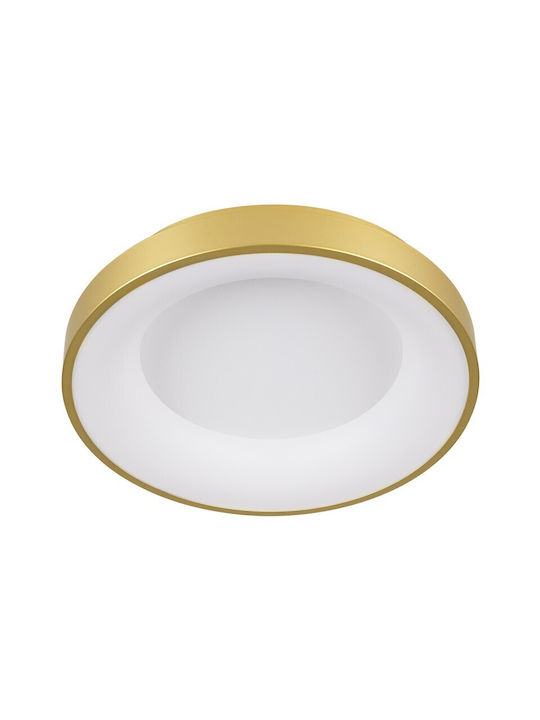 VenCore Deckenleuchte 45cm Gold mit Integrierter LED