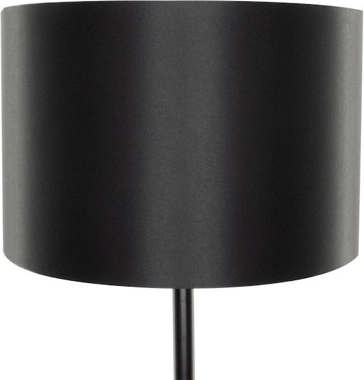 VenCore Lampa de podea Î145xL40cm. cu Soclu pentru Bec E27 Negru