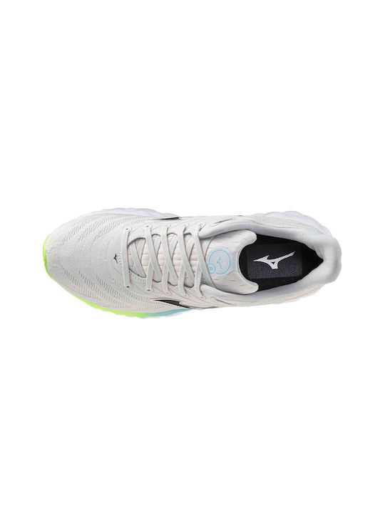Wave Sky 8 Sport Shoes Running Nimbus Cloud / Black / Green Gecko
