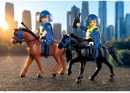 Playmobil Действие на града Конна полиция за 4-10 години