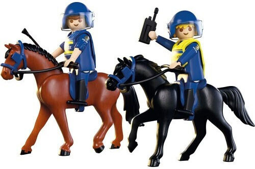 Playmobil Действие на града Конна полиция за 4-10 години