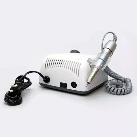 Saeshin Strong 210 Nail Drill Power 65W White with Pedal with 35000 Rotations per Minute
