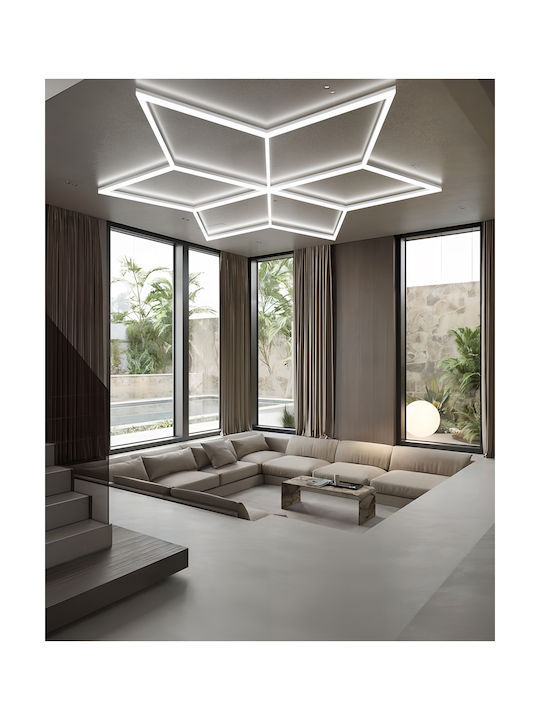 VenCore Διακοσμητικό Φωτιστικό LED Ψυχρό Λευκό 6500K