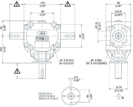 Fertilizer Spreader Group L25a 2.78:1 Agt