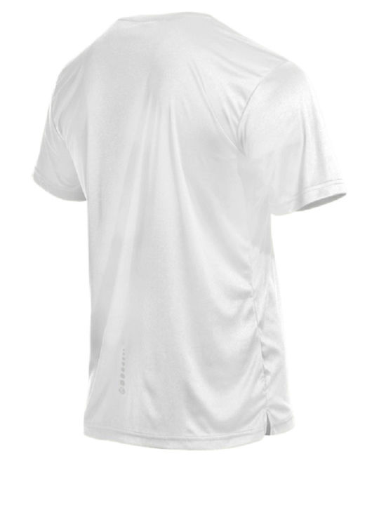 Fit White Κοντομάνικη Μπλούζα