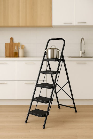 Vesta Step Ladder Plastic 4 Steps 126cm