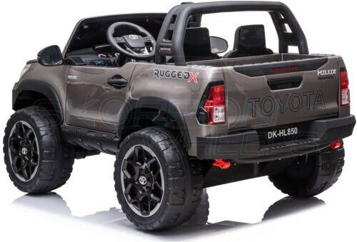 Toyota Hilux Διθέσιο με Τηλεκοντρόλ Licensed 24 Volt Γκρι