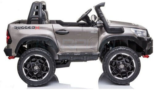 Toyota Hilux Διθέσιο με Τηλεκοντρόλ Licensed 24 Volt Γκρι