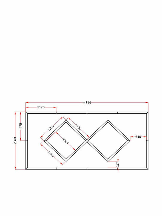 VenCore LED Panel 731W mit Kaltweiß Licht 6500K
