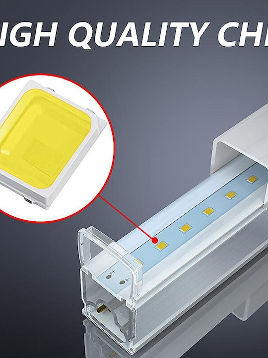VenCore LED Panel 552W με Ψυχρό Λευκό Φως 6500K