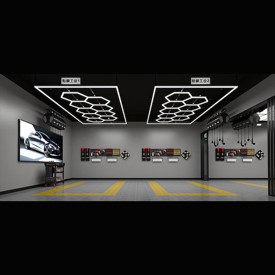VenCore LED Panel 886W με Ψυχρό Λευκό Φως 6500K