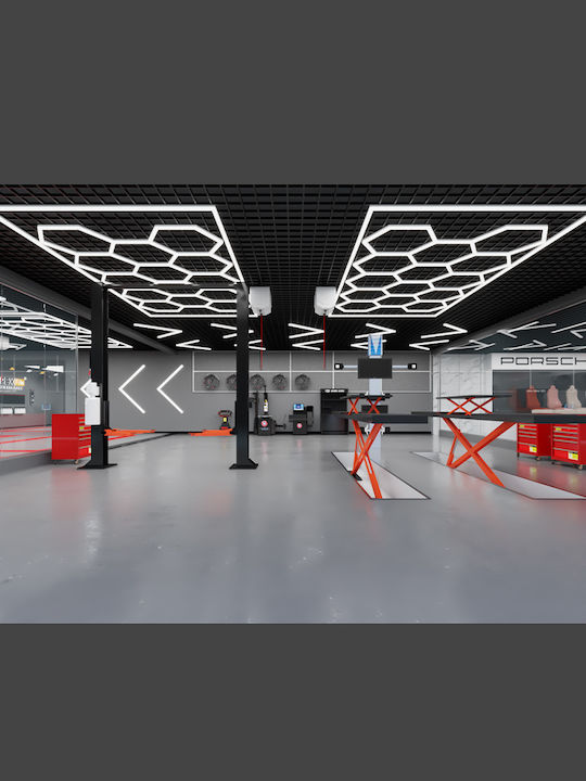 VenCore LED Panel 534W με Ψυχρό Λευκό Φως 6500K