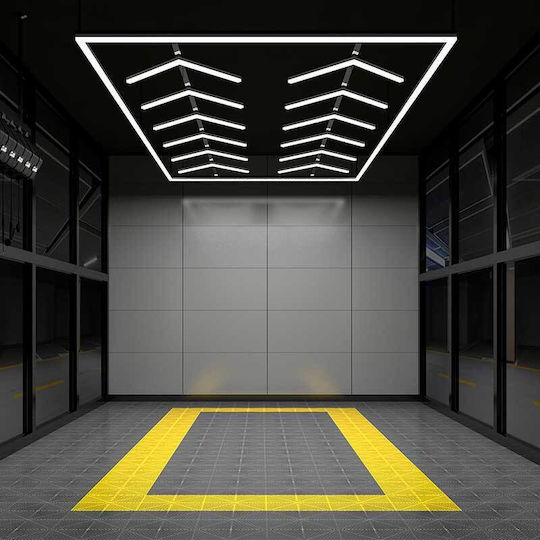 VenCore LED Panel 384W με Ψυχρό Λευκό Φως 6500K