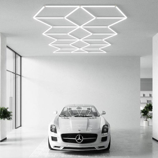 VenCore LED Panel 430W με Ψυχρό Λευκό Φως 6500K