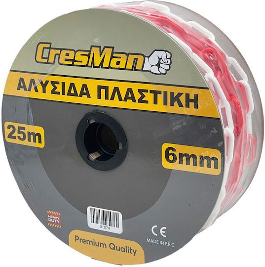 Cresman Plastic Traffic Chain White L1m