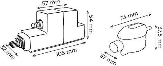 Sanicondens Clim Mini S Condensate Pump Air Conditioner
