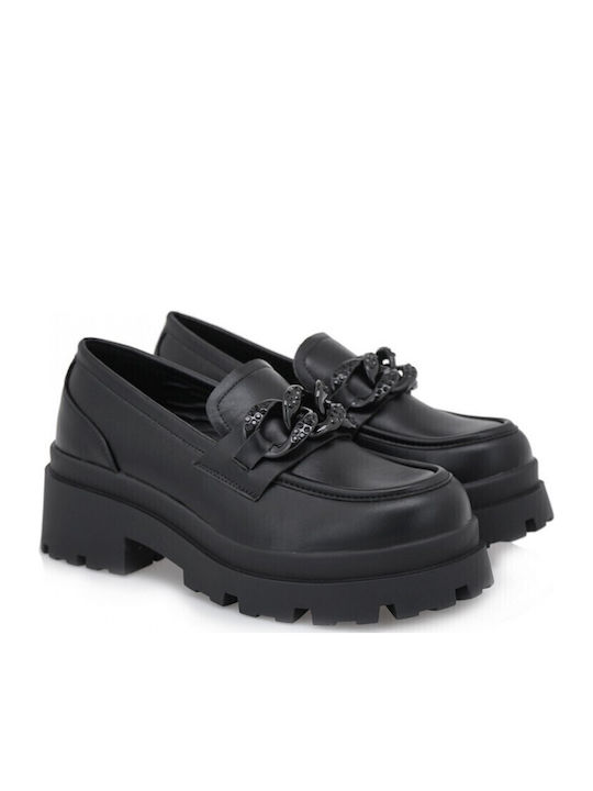 Дамски Loafers в Черен Цвят