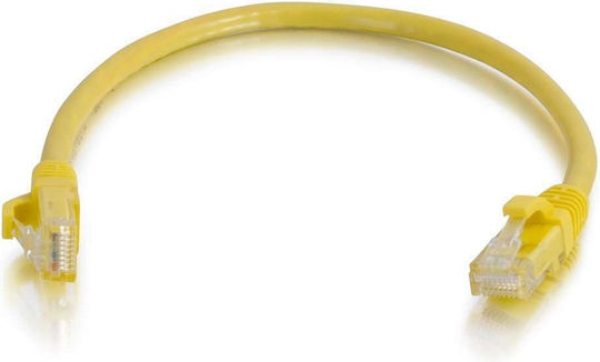 C2G U/UTP Cat.6 Ethernet Network Cable 2m Yellow 1pcs