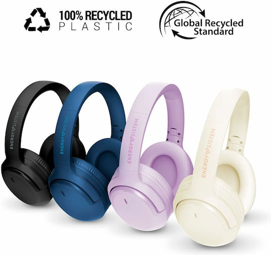 Bluetooth Wireless Over Ear Headphones with 50 hours of Operation White