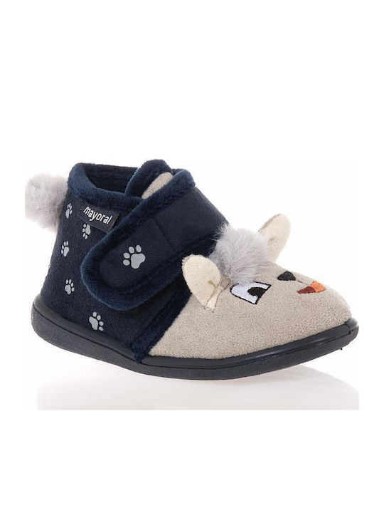 Kids Slippers Boots Blue