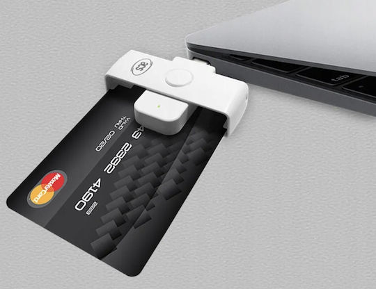 Acs Card Reader USB 2.0 Λευκό