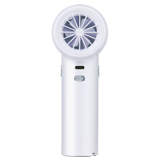 Lifetime Ventilator De Mână USB Fără Aripioare Alb