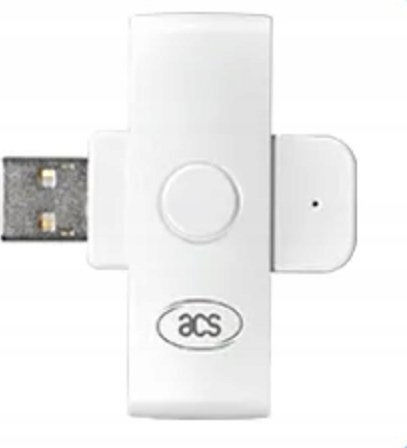 Acs Card Reader USB 2.0 Λευκό