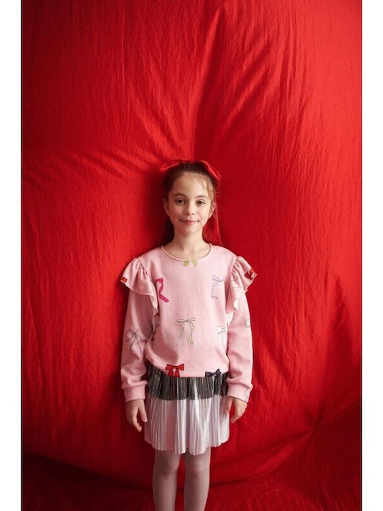 Kinderhemd Langarm Rosa