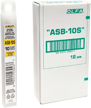 Olfa Asb-10s Blades 10 Pcs