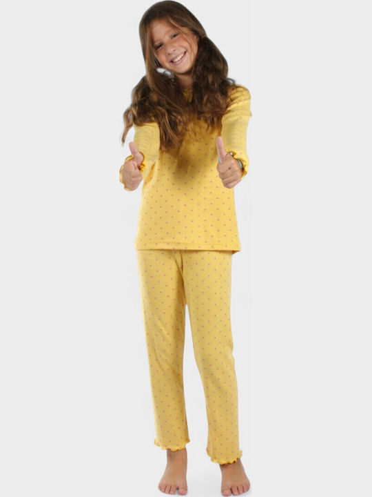 CHristina Детска пижама Yellow
