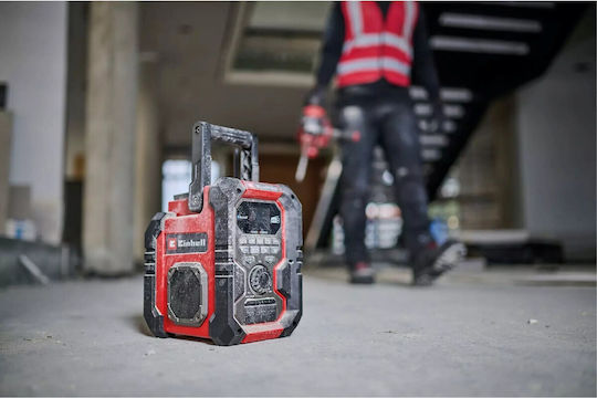Einhell TE-CR 18 Li DAB+/FM/BT - Solo DAB+ mit Bluetooth und USB Gray