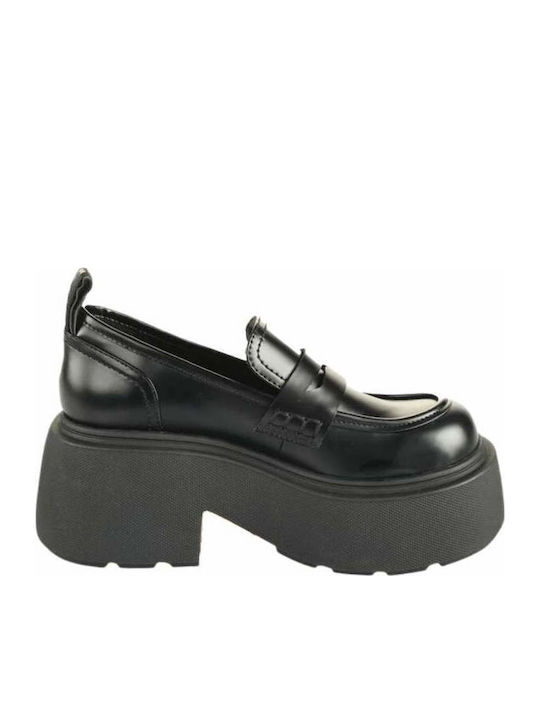 Γυναικεία Loafers σε Μαύρο Χρώμα