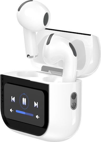 XO X42 PRO Earbud Bluetooth Handsfree Earphones with Charging Case White