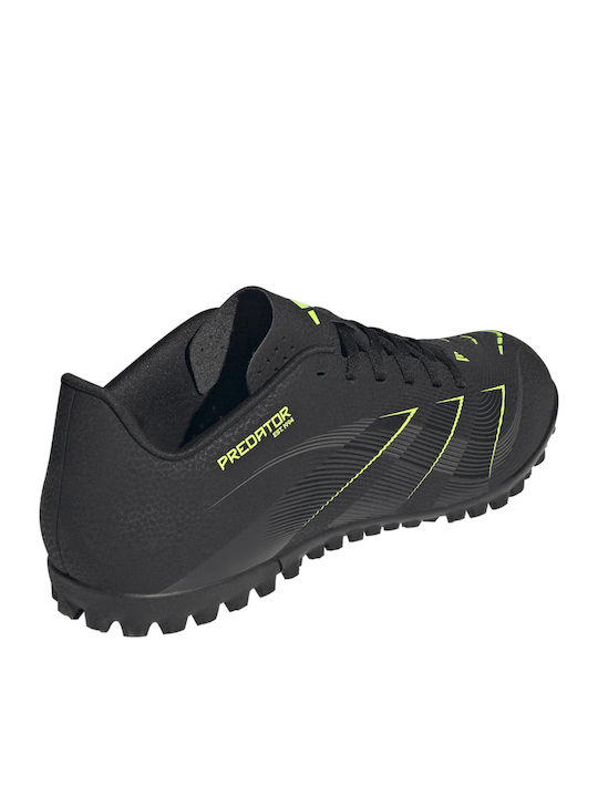 adidas Predator Club Ποδοσφαιρικά Παπούτσια με Σχάρα TF Μαύρα