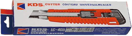 18mm Kds Lc-405f Orange Snap-Off Knife 3x Blades