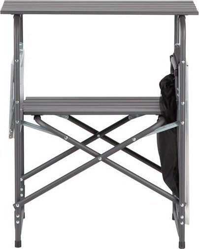 Nils Aluminum Camping Cupboard Foldable Gray