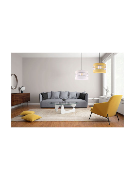 Light Home Единична светлина Детска таванна лампа Окачен от Пластмаса с Гнездо E27 Черен