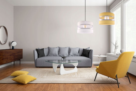Light Home Единична светлина Детска таванна лампа Окачен от Пластмаса с Гнездо E27 Черен