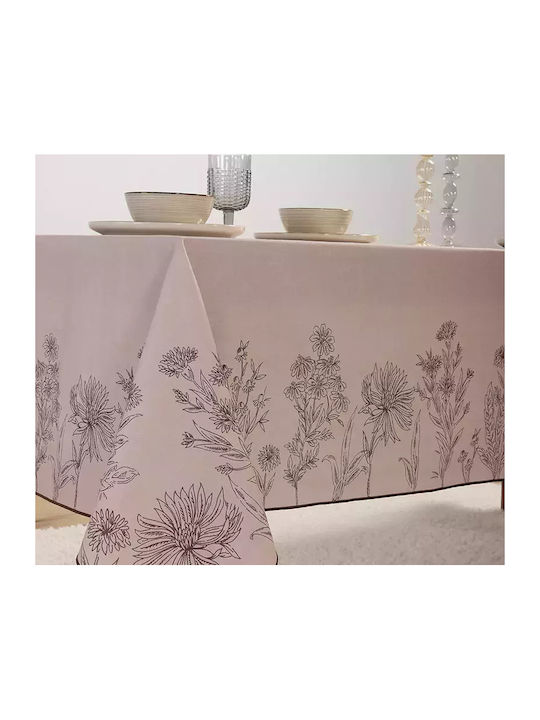 Nef-Nef Homeware Față de masă Din Bumbac Kerkynia Maro 140x140cm
