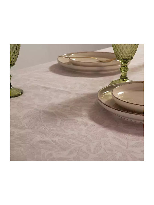 Nef-Nef Homeware Tablecloth Cotton Issual Beige 150x250cm