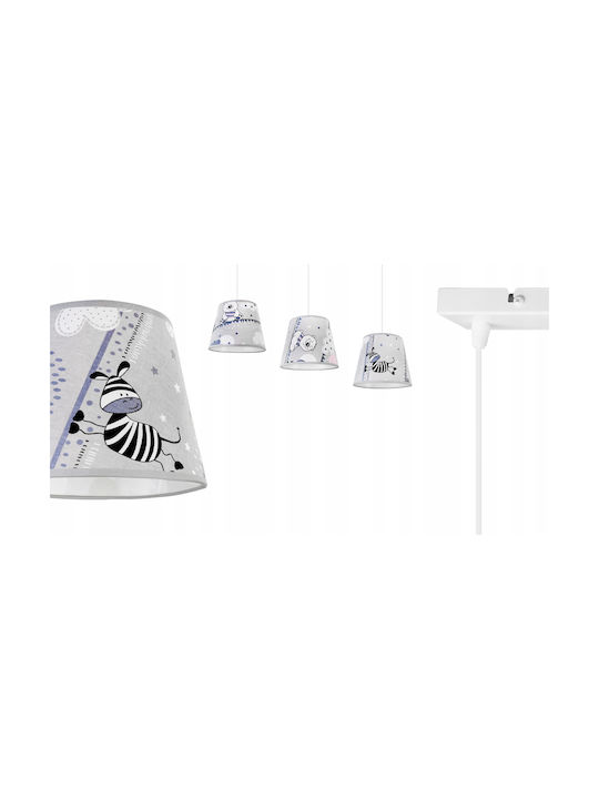 Light Home Kronleuchter Kinderdeckenleuchte Deckenleuchte 60W mit Fassung E27 Weiß