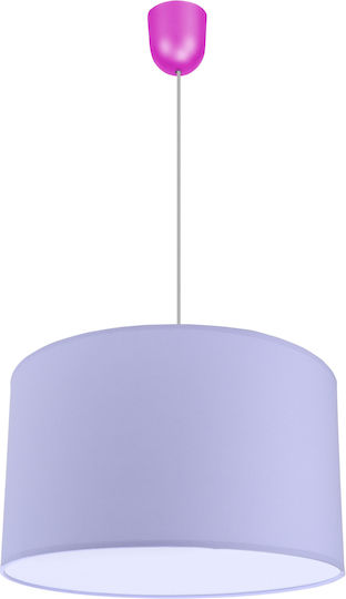 Light Home Μονόφωτο Παιδικό Φωτιστικό Κρεμαστό από Μέταλλο με Υποδοχή E27 Μαύρο