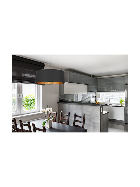 Light Home Κρεμαστό Φωτιστικό Μαύρο LED 50εκ.