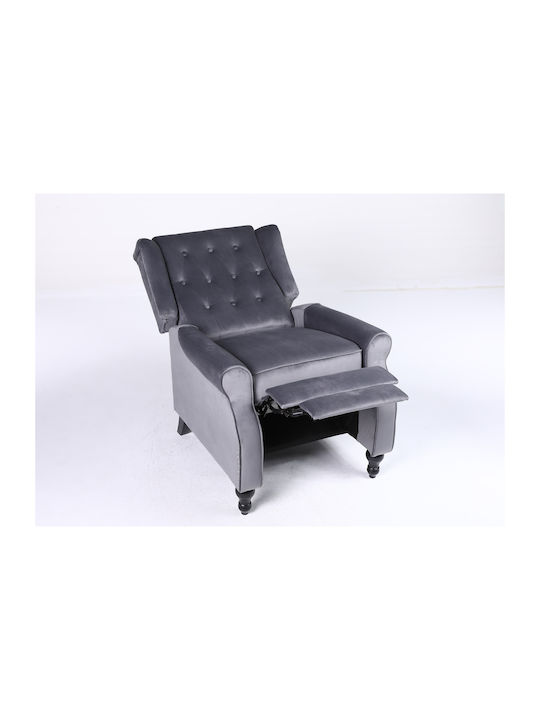 Alnair Relax Armchair Gray 78x85x104cm
