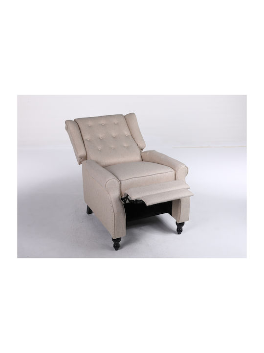 Alnair Relaxsessel Beige 78x85x104cm