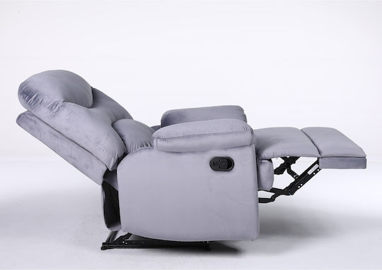 Nashira Relax Armchair Gray 88x90x99cm