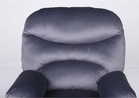 Nashira Relax Armchair Gray 88x90x99cm