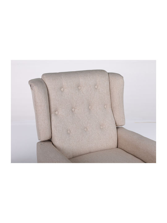 Alnair Relaxsessel Beige 78x85x104cm