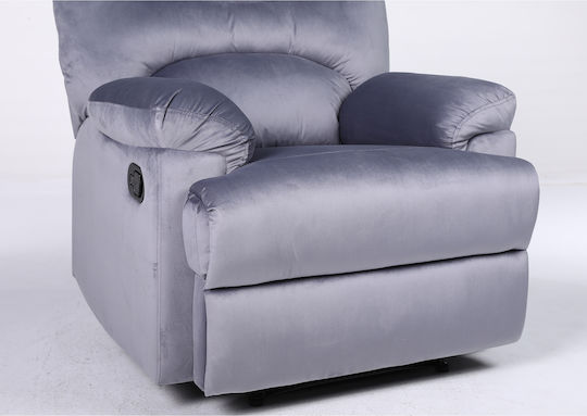 Nashira Relax Armchair Gray 88x90x99cm