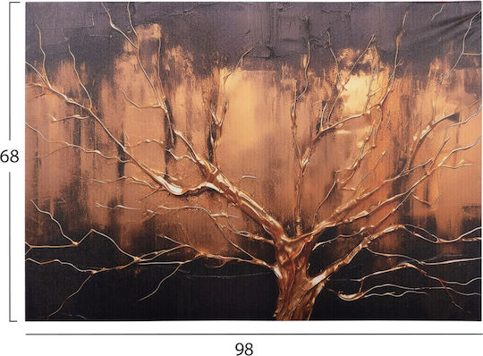 Homemarkt Wall Painting Series Gobi Hm4861 Printed Canvas 98x2.5 Thickness X68cm